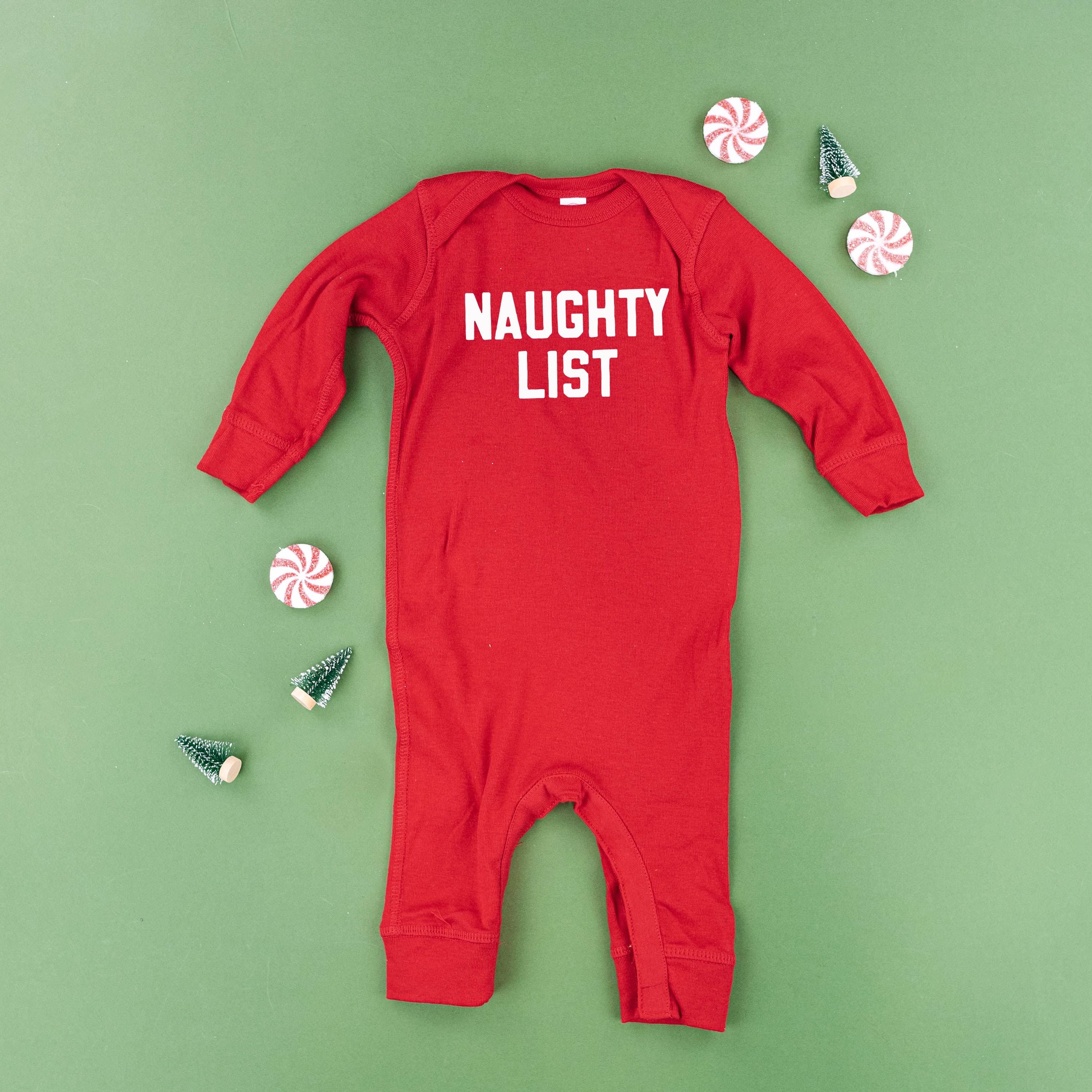Naughty List - Baby Sleeper Little Mama Shirt Shop