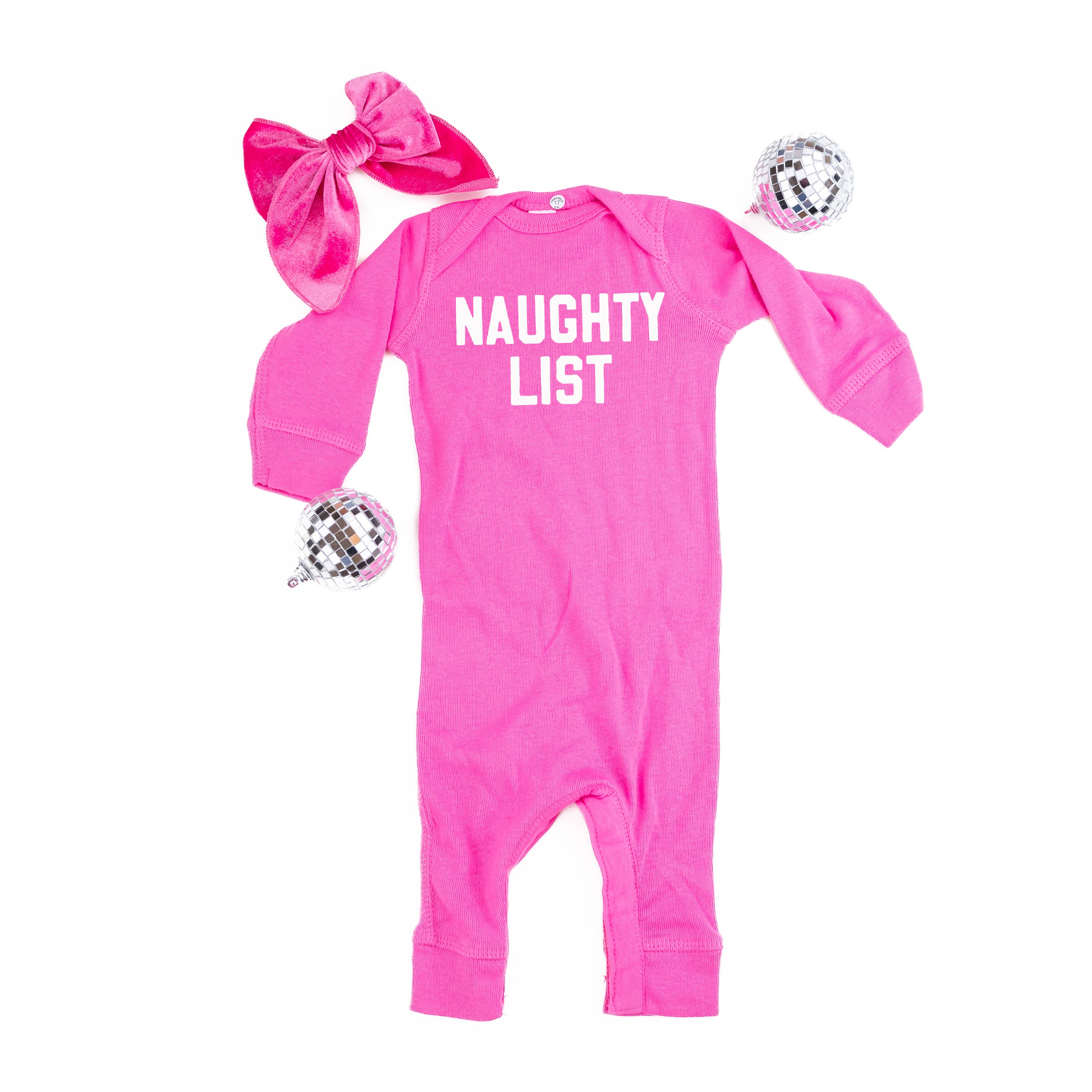 Naughty List - Baby Sleeper Little Mama Shirt Shop
