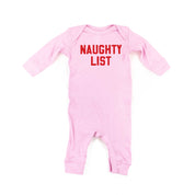 Naughty List - Baby Sleeper Little Mama Shirt Shop