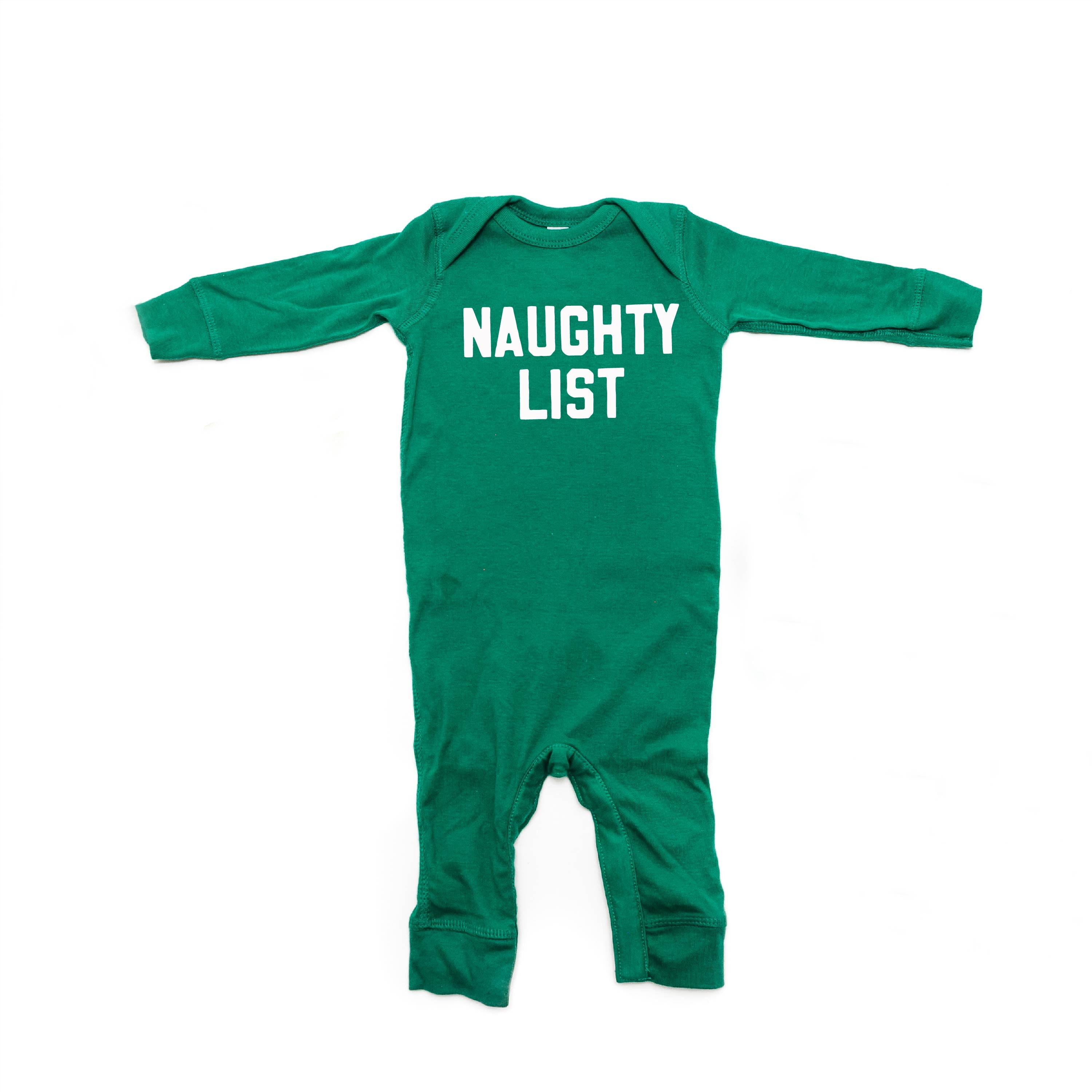 Naughty List - Baby Sleeper Little Mama Shirt Shop