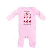 Reindeer - North Pole Delivery Crew - Baby Sleeper Little Mama Shirt Shop