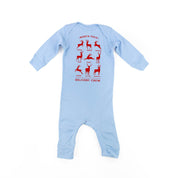 Reindeer - North Pole Delivery Crew - Baby Sleeper Little Mama Shirt Shop