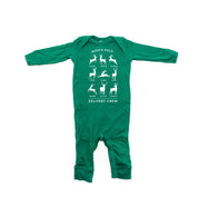 Reindeer - North Pole Delivery Crew - Baby Sleeper Little Mama Shirt Shop
