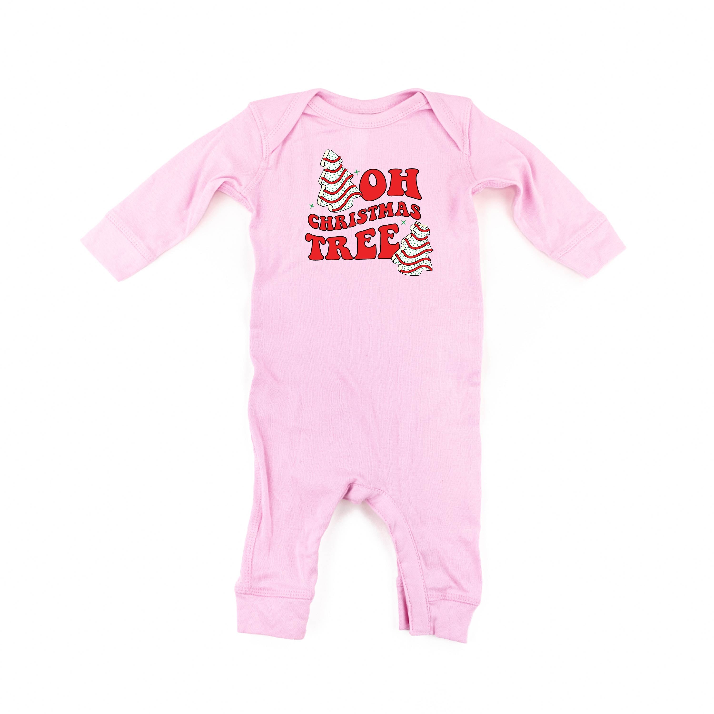 Oh Christmas Tree - Baby Sleeper Little Mama Shirt Shop
