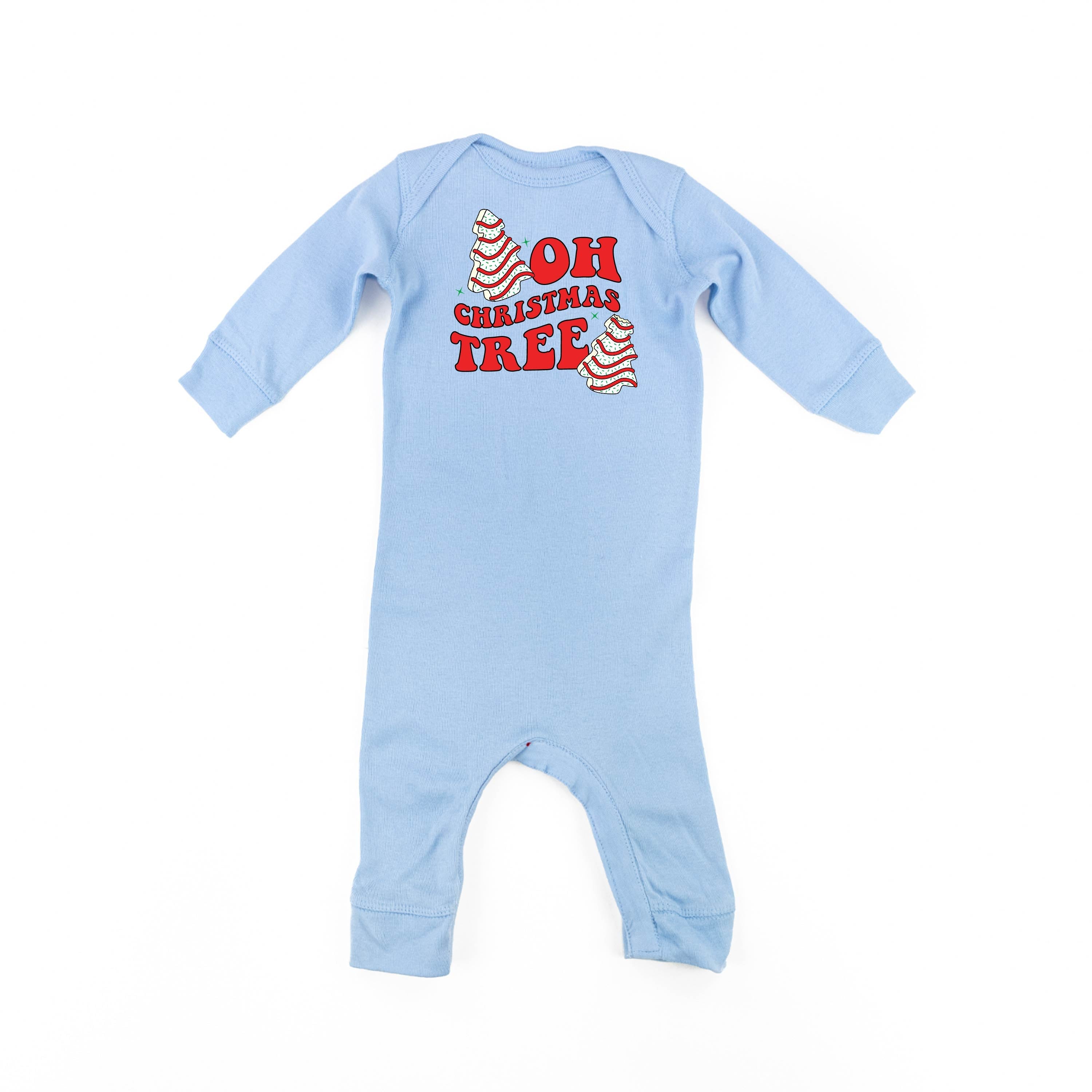 Oh Christmas Tree - Baby Sleeper Little Mama Shirt Shop