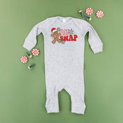 Oh Snap - Gingerbread Man - Baby Sleeper Little Mama Shirt Shop
