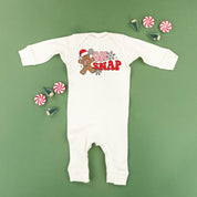 Oh Snap - Gingerbread Man - Baby Sleeper Little Mama Shirt Shop