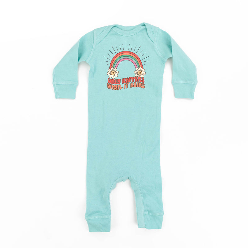 Only Happens When It Rains - One Piece Baby Sleeper