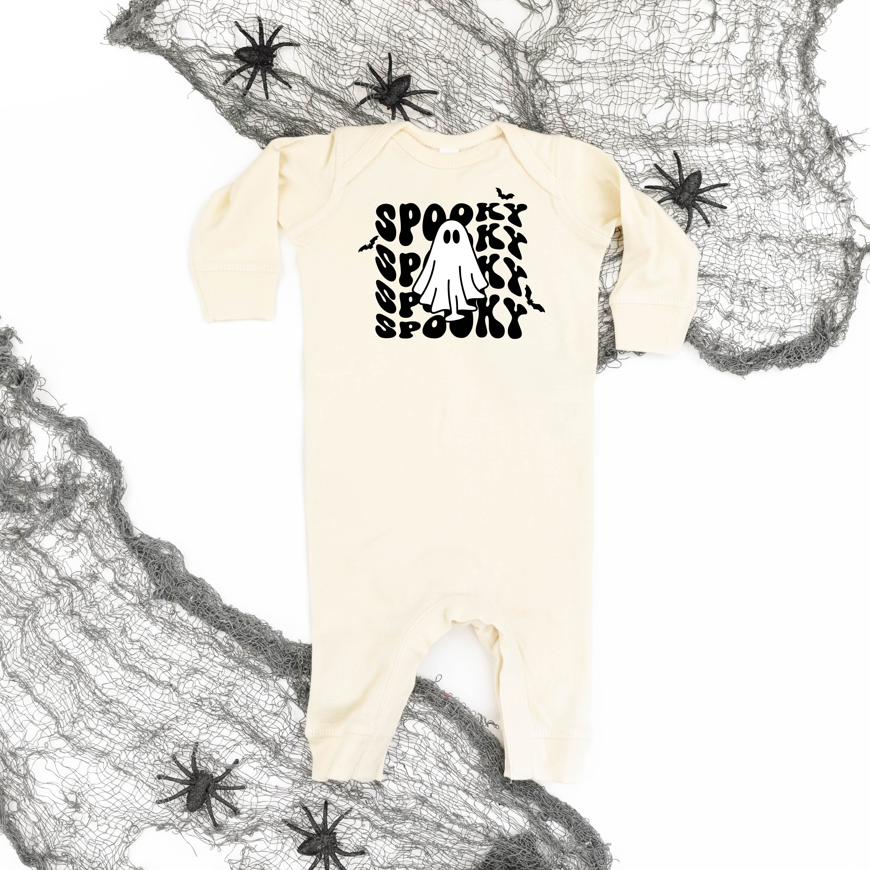 Spooky Ghost - Baby Sleeper Little Mama Shirt Shop