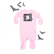 Spooky Ghost - Baby Sleeper Little Mama Shirt Shop