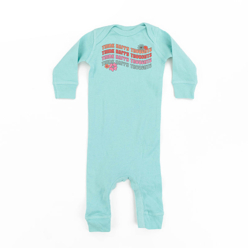 Think Happy Thoughts - One Piece Baby Sleeper