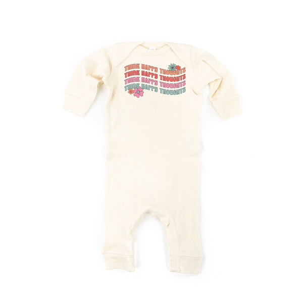 Think Happy Thoughts - One Piece Baby Sleeper