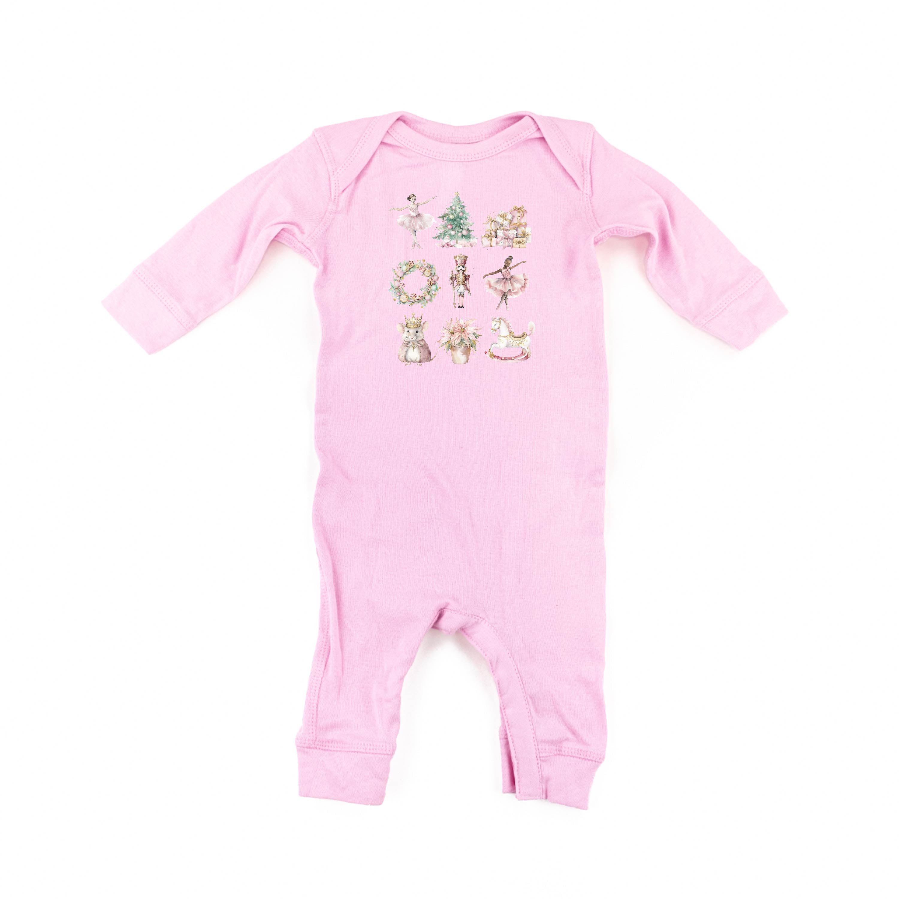 Watercolor Nutcracker - Baby Sleeper Little Mama Shirt Shop