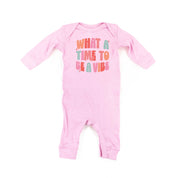 What a Time To Be a Vibe - Baby Sleeper Little Mama Shirt Shop