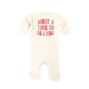 What a Time To Be a Vibe - Baby Sleeper Little Mama Shirt Shop