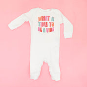 What a Time To Be a Vibe - Baby Sleeper Little Mama Shirt Shop