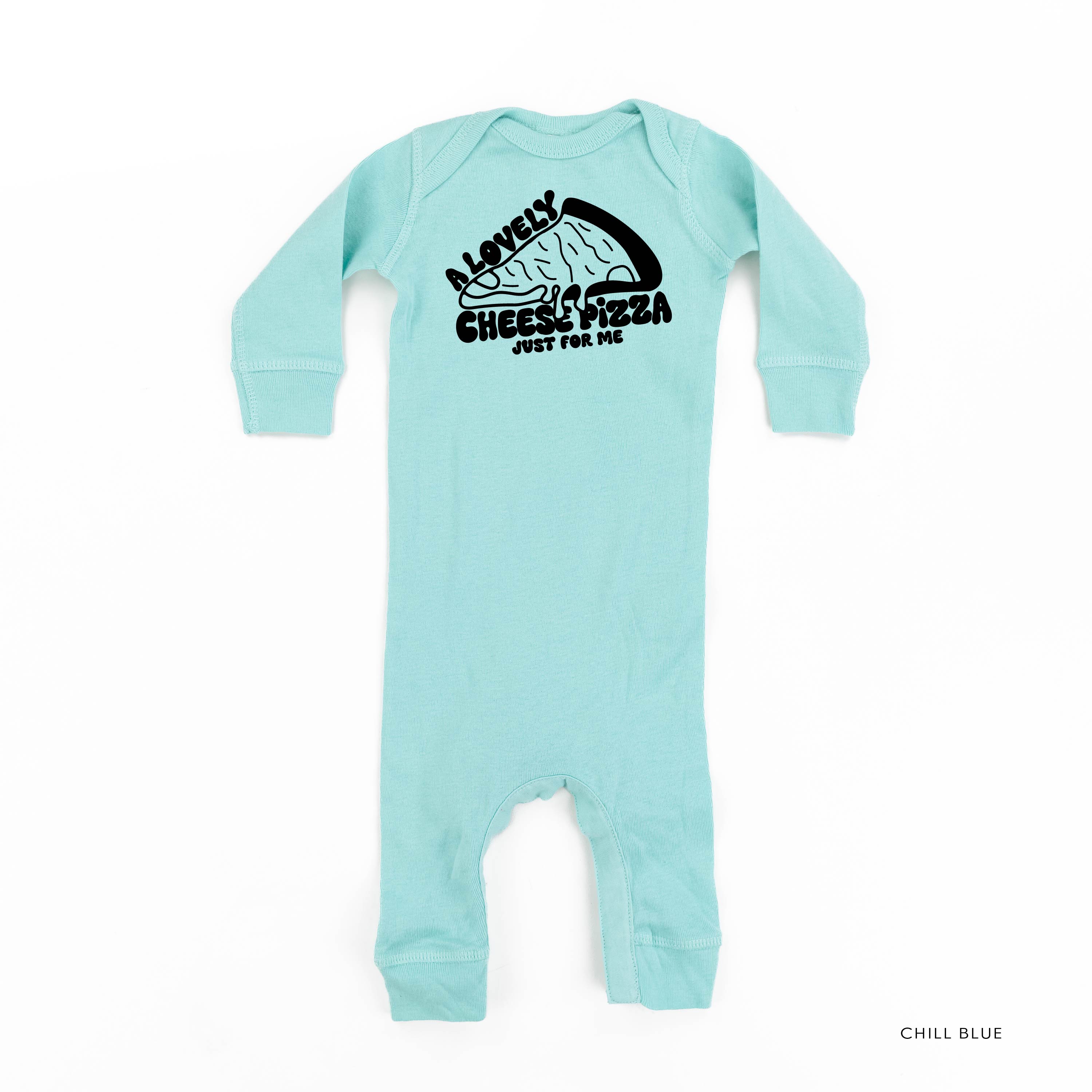 A Lovely Cheese Pizza Just For Me - Baby Sleeper Little Mama Shirt Shop