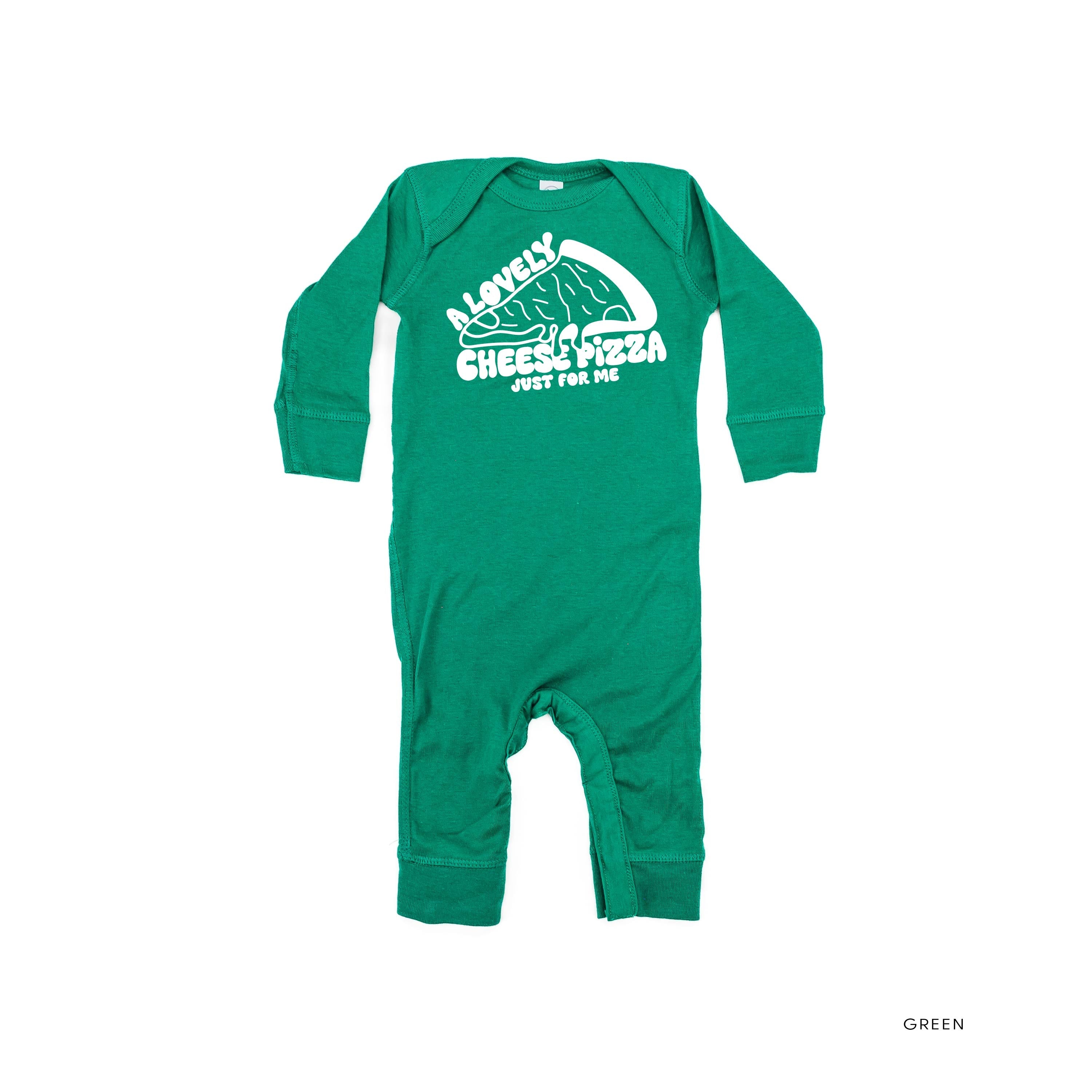 A Lovely Cheese Pizza Just For Me - Baby Sleeper Little Mama Shirt Shop