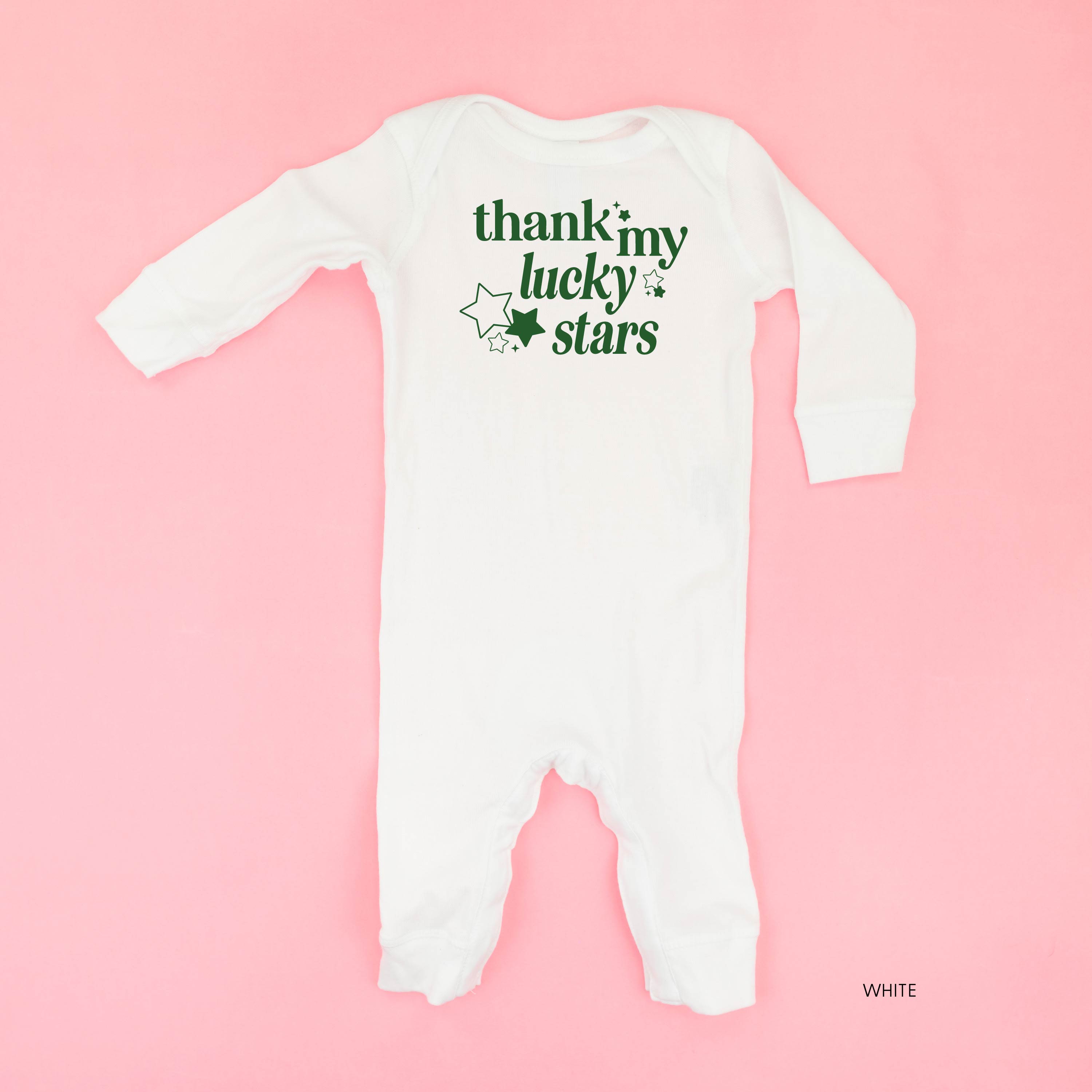 Thank My Lucky Stars (f&bd) - Baby Sleeper Little Mama Shirt Shop