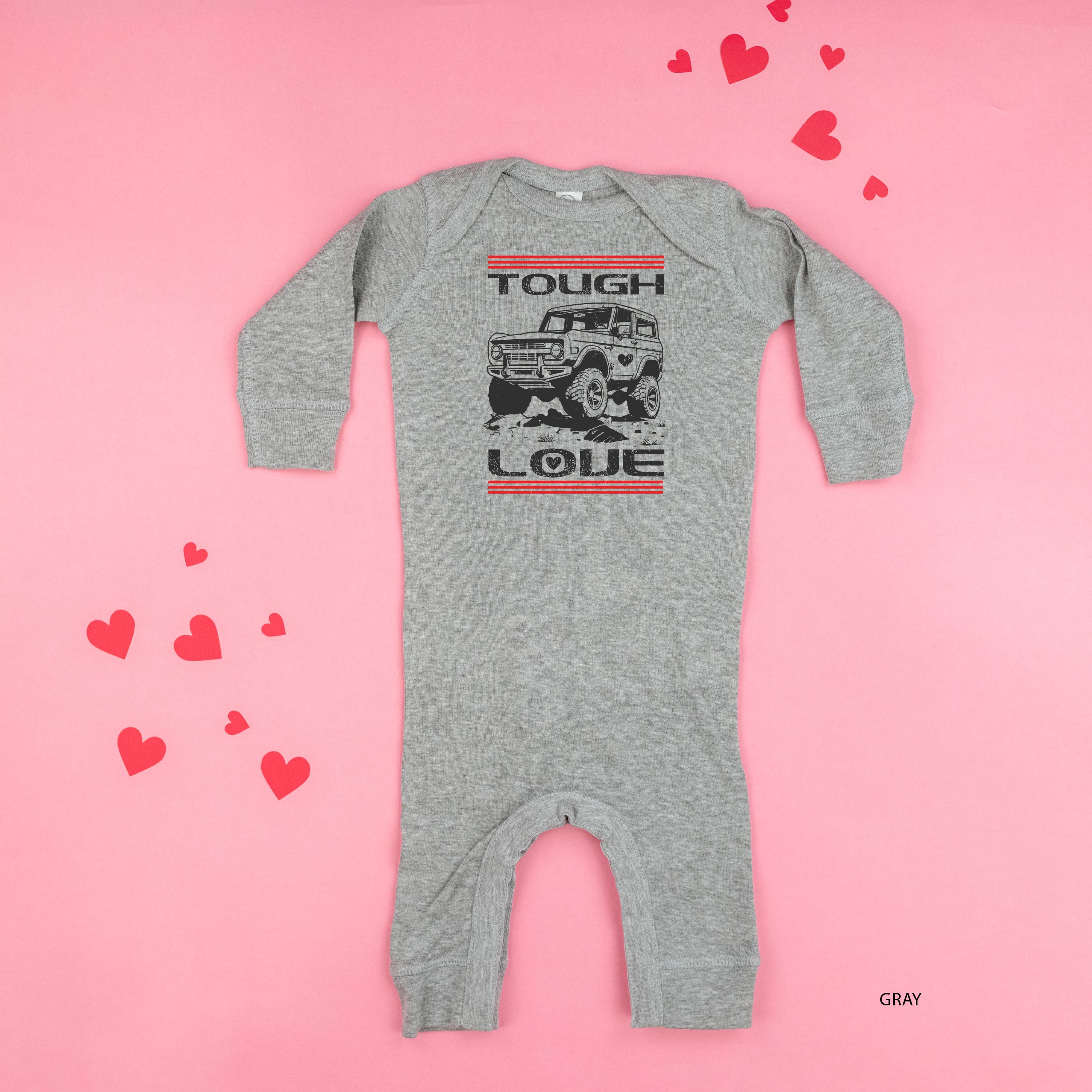 Tough Love Bronco - Baby Sleeper Little Mama Shirt Shop