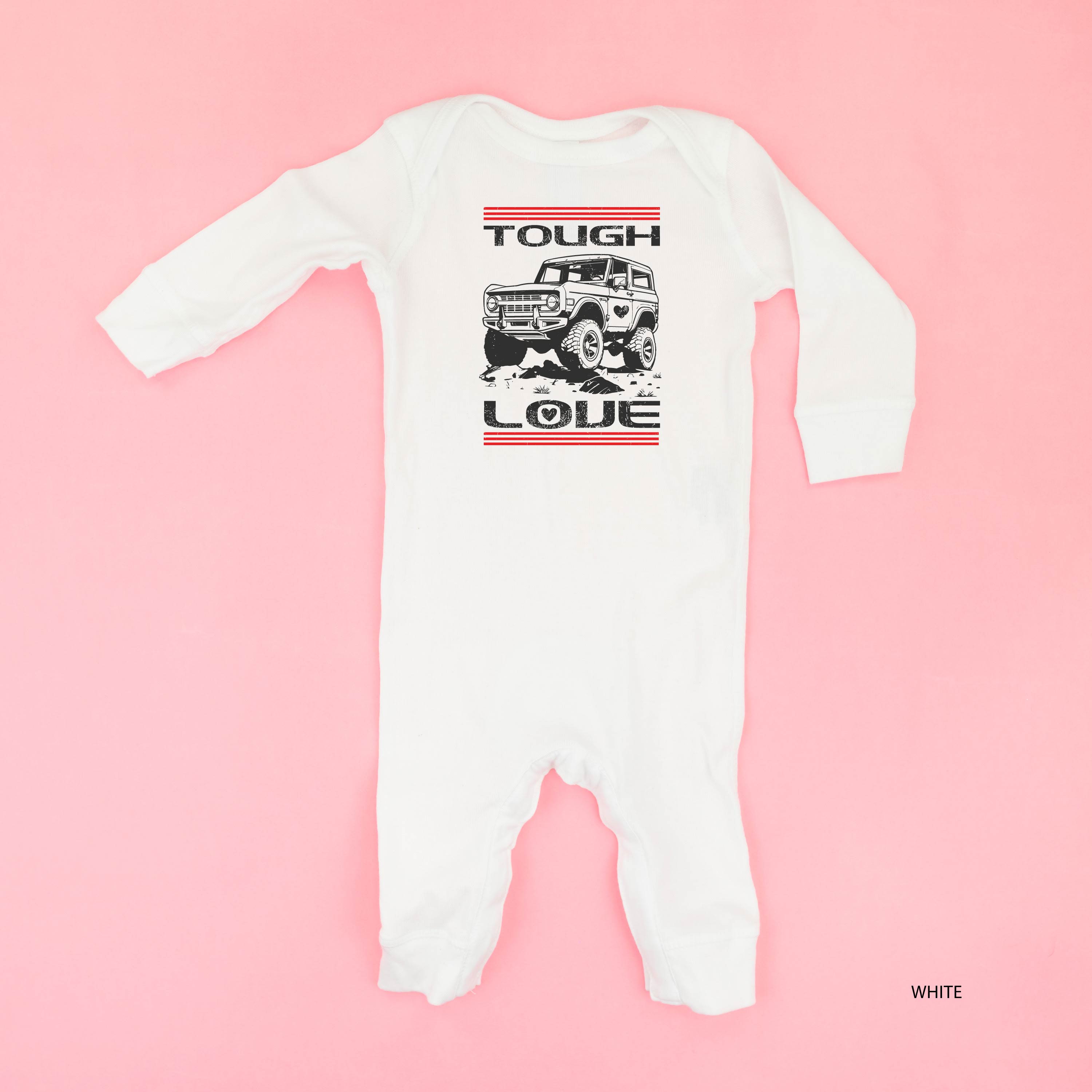 Tough Love Bronco - Baby Sleeper Little Mama Shirt Shop
