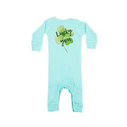 Watercolor Lucky You (pf&b) - Baby Sleeper Little Mama Shirt Shop