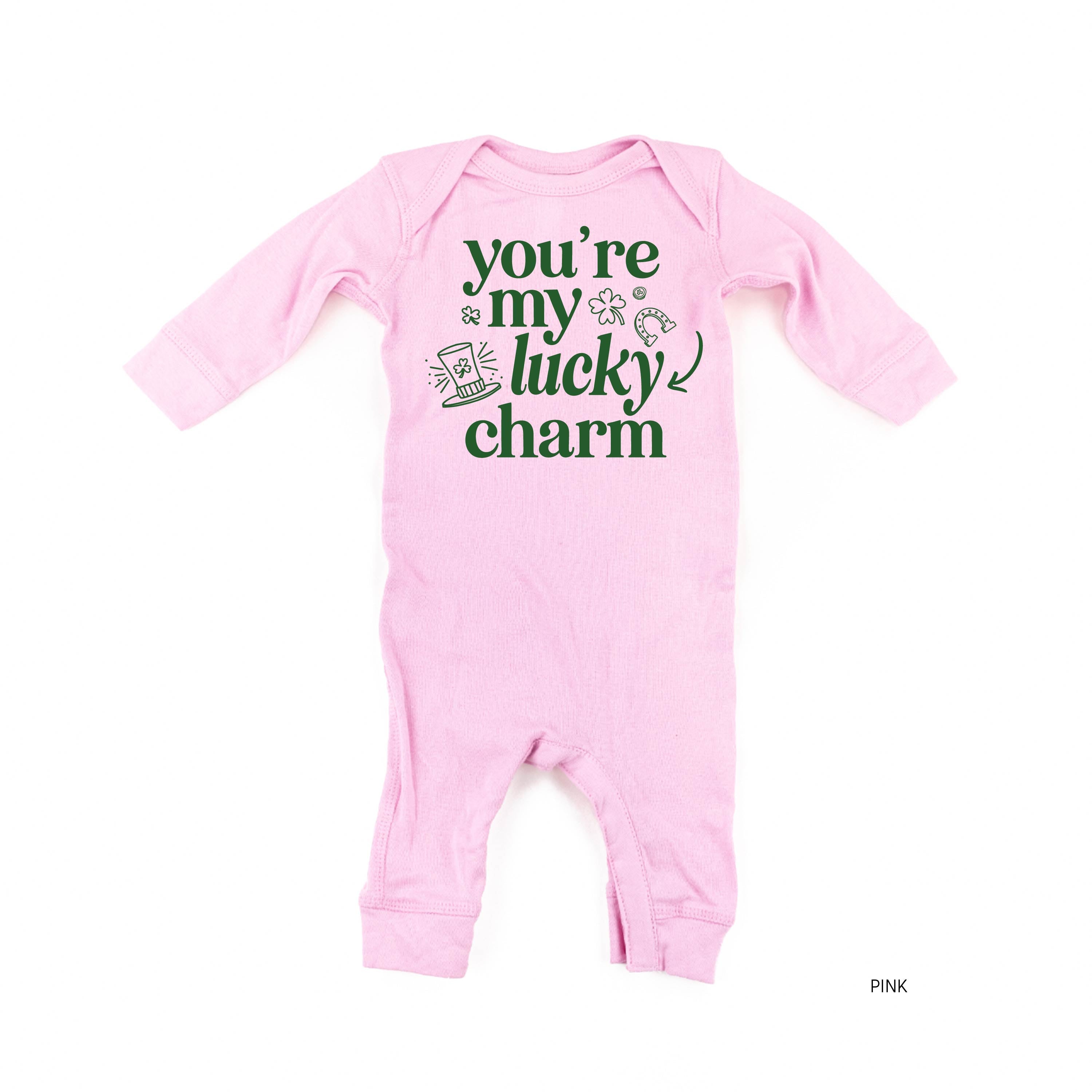 You're My Lucky Charm - Baby Sleeper Little Mama Shirt Shop