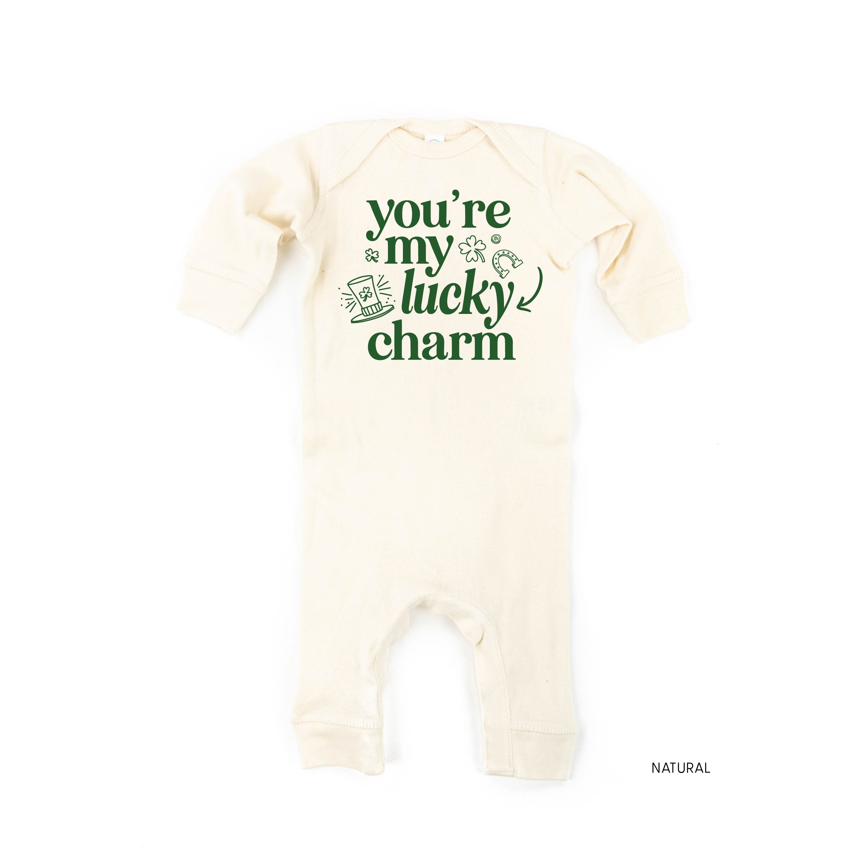 You're My Lucky Charm - Baby Sleeper Little Mama Shirt Shop