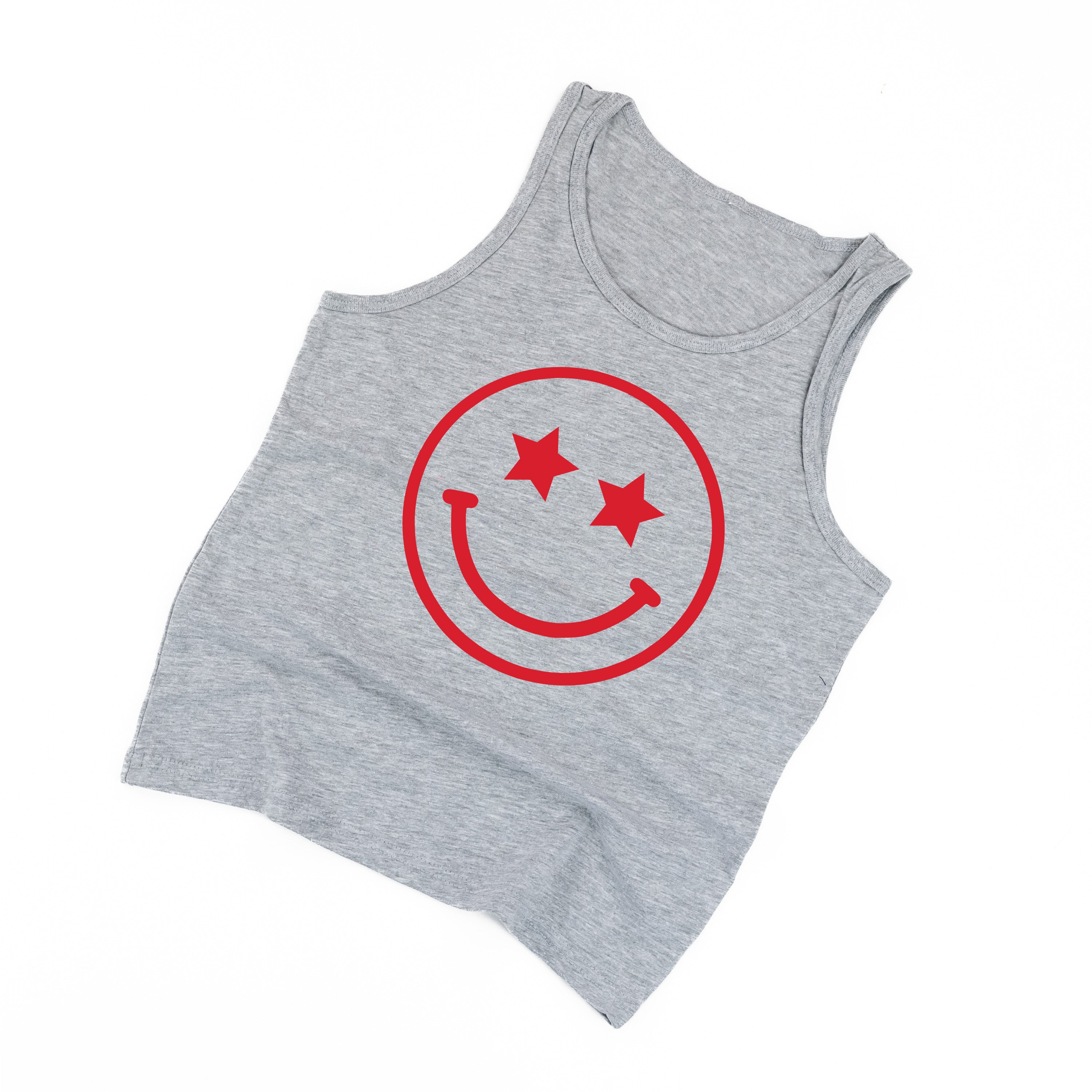 Star Eyes Smiley Face - Child Jersey TANK Little Mama Shirt Shop