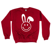 Smiley Face Bunny - BASIC Fleece Little Mama Shirt Shop LLC