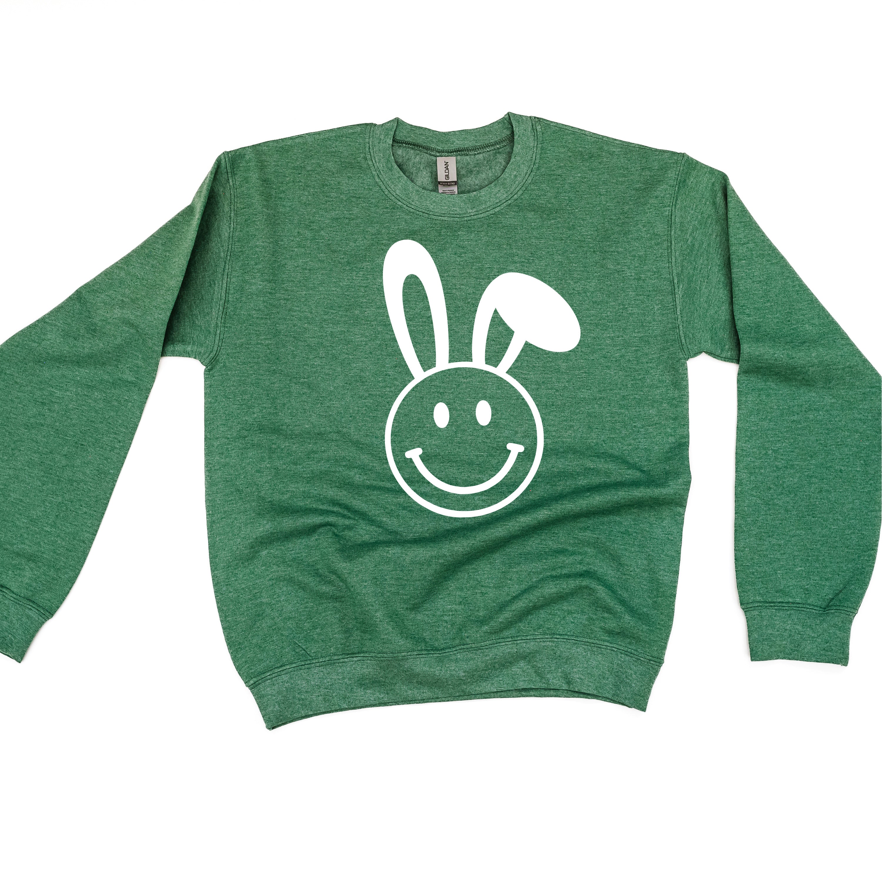 Smiley Face Bunny - BASIC Fleece Little Mama Shirt Shop LLC