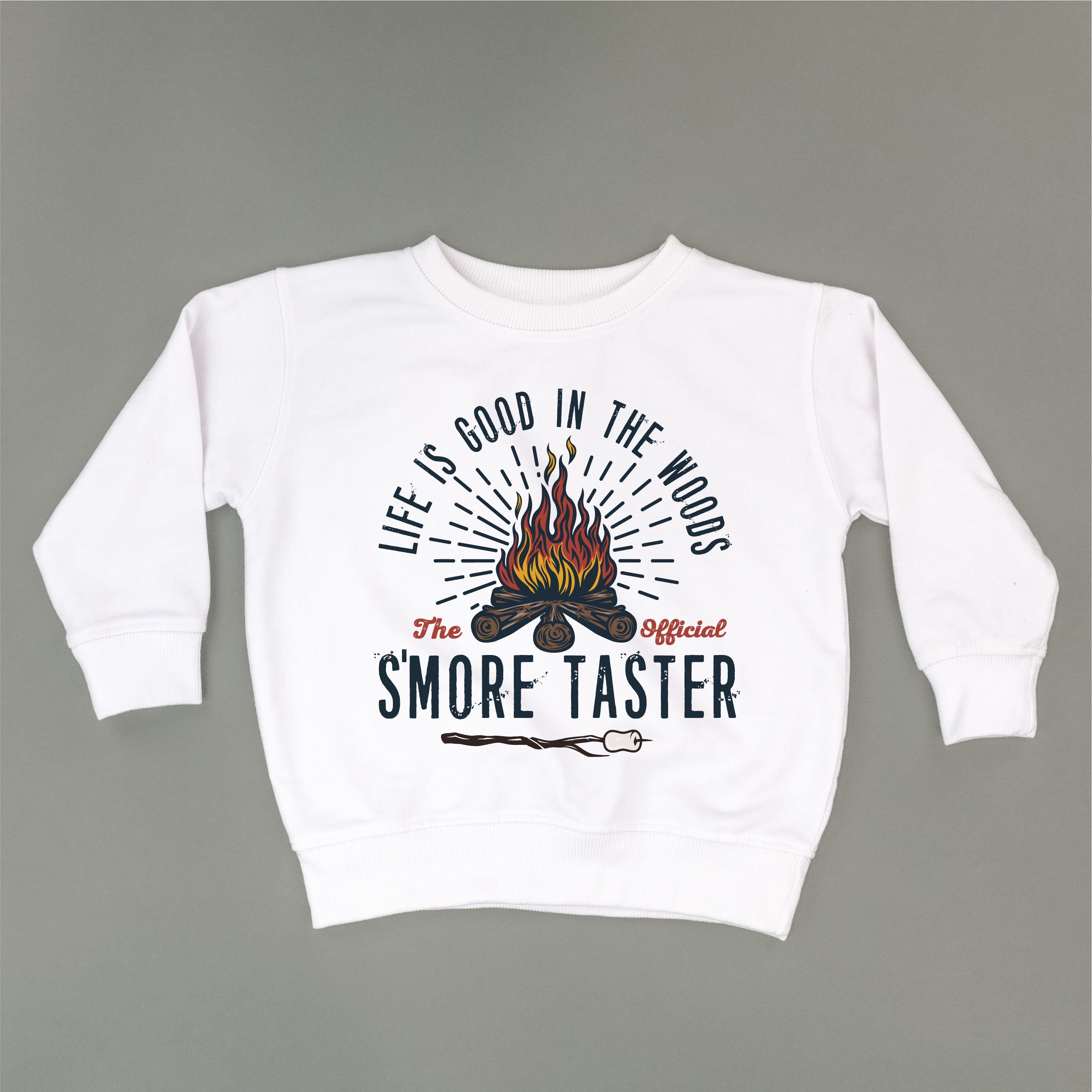 S'Mores Taster - Child Sweater Little Mama Shirt Shop