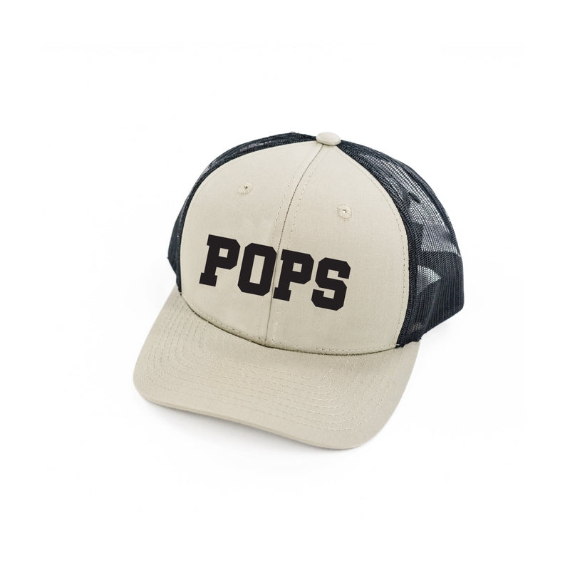 FATHER'S DAY HAT - MULTIPLE NAME & COLOR OPTIONS - Snapback Hat w/ Black Thread