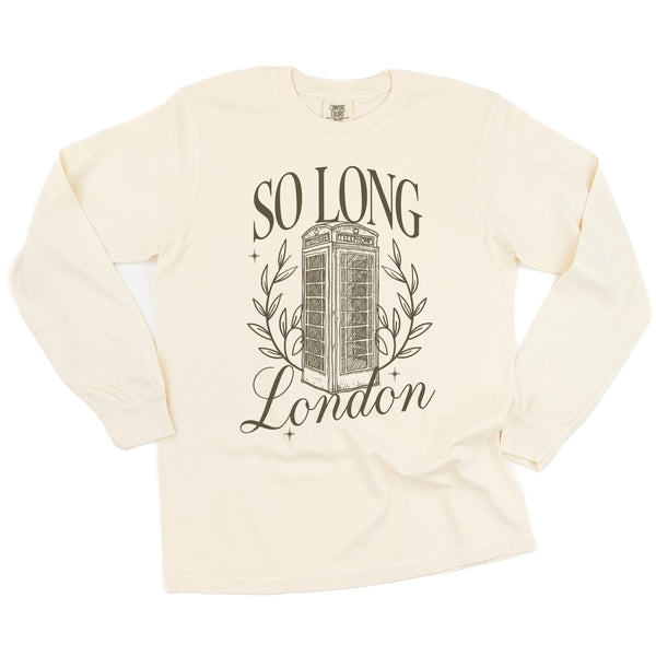 SO LONG LONDON - LONG SLEEVE COMFORT COLORS TEE