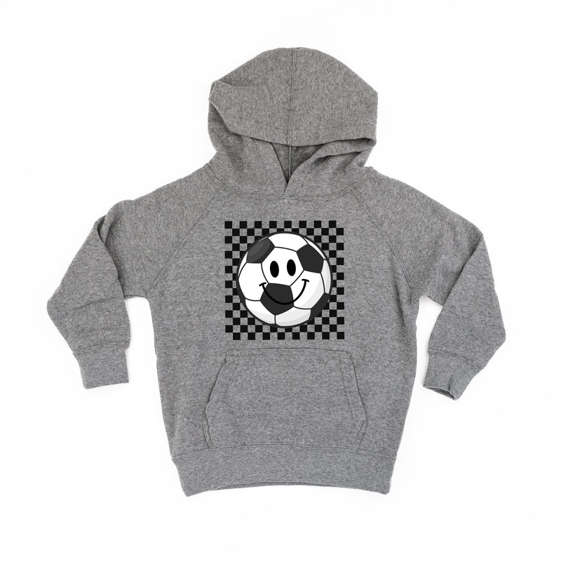 Checkers Smiley - Soccer Ball - Child Hoodie