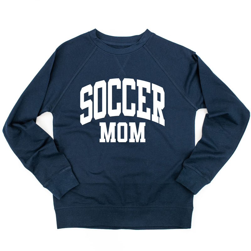 Varsity Style - SOCCER MOM - Lightweight Pullover Sweater
