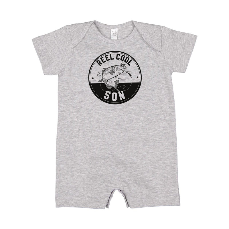 Reel Cool Son - Short Sleeve / Shorts - One Piece Baby Romper