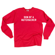 Son Of A Nutcracker - LONG SLEEVE Comfort Colors Tee Little Mama Shirt Shop