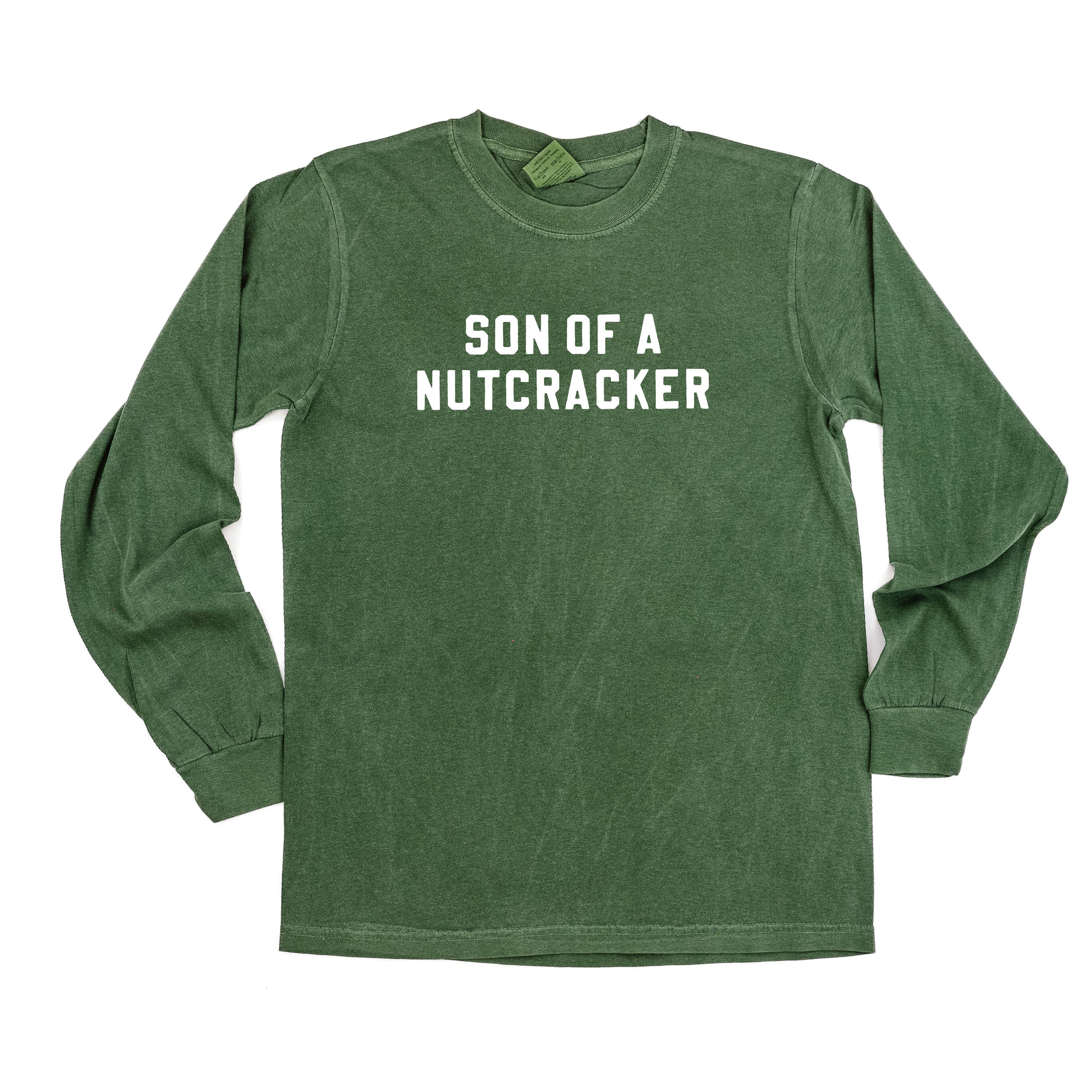 Son Of A Nutcracker - LONG SLEEVE Comfort Colors Tee Little Mama Shirt Shop