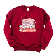 Sorry I Can't I Have A Date With My Book Boyfriend - BASIC Fleece Little Mama Shirt Shop LLC