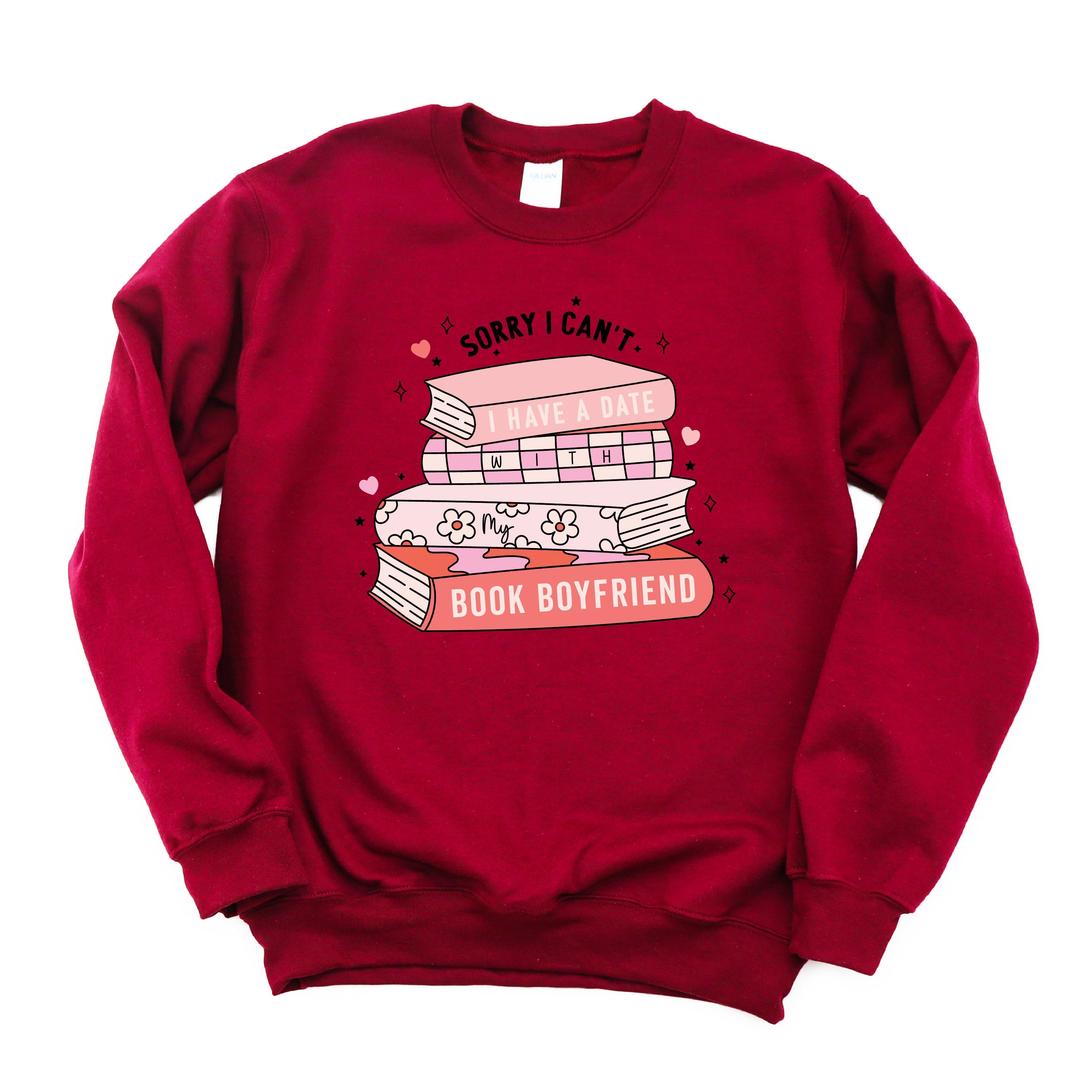 Sorry I Can't I Have A Date With My Book Boyfriend - BASIC Fleece Little Mama Shirt Shop LLC