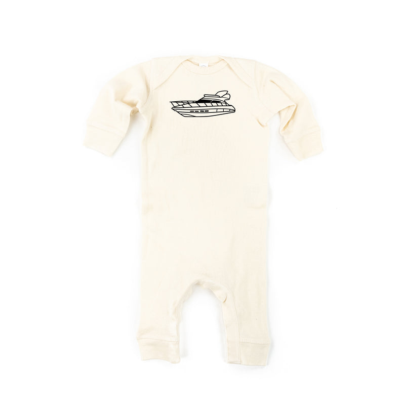 YACHT - Minimalist Design - One Piece Baby Sleeper