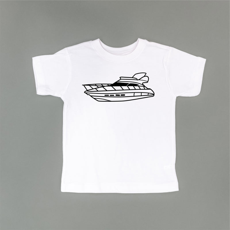 YACHT - Minimalist Design - Short Sleeve Child Shirt