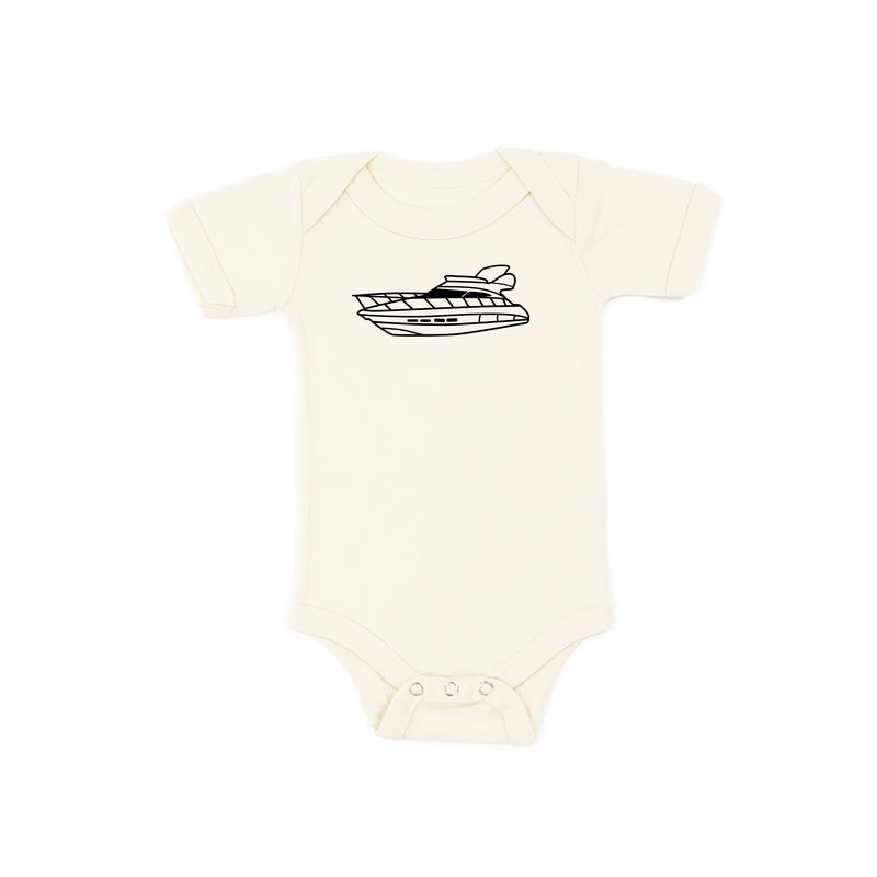 YACHT - Minimalist Design - Short Sleeve Child Shirt