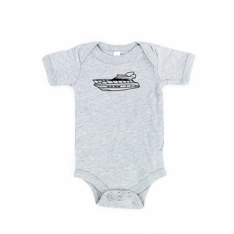 YACHT - Minimalist Design - Short Sleeve Child Shirt