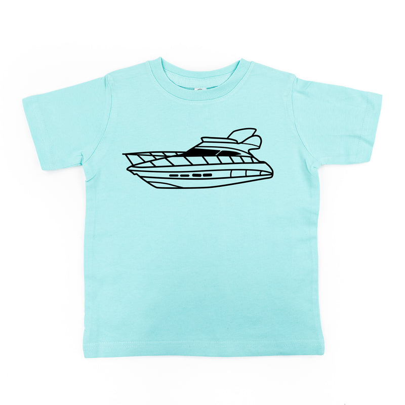 YACHT - Minimalist Design - Short Sleeve Child Shirt