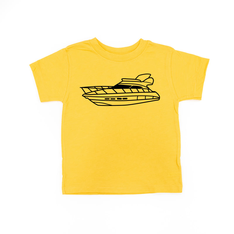 YACHT - Minimalist Design - Short Sleeve Child Shirt