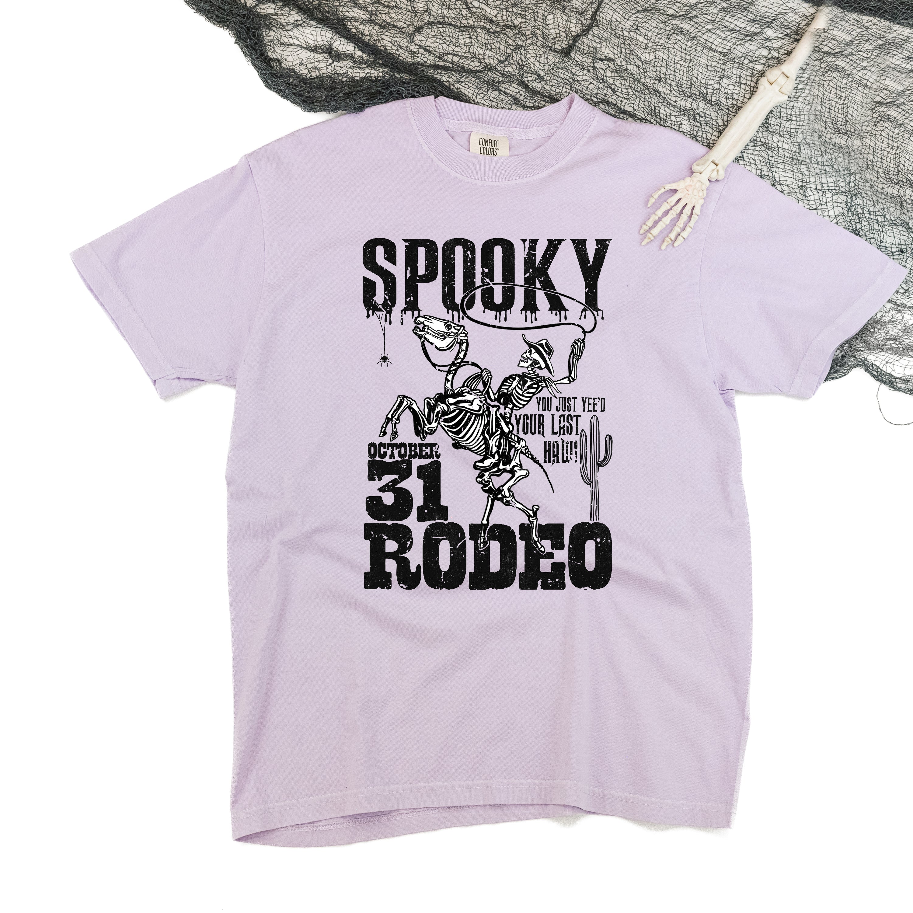 Spooky Rodeo - Comfort Colors Tee Little Mama Shirt Shop
