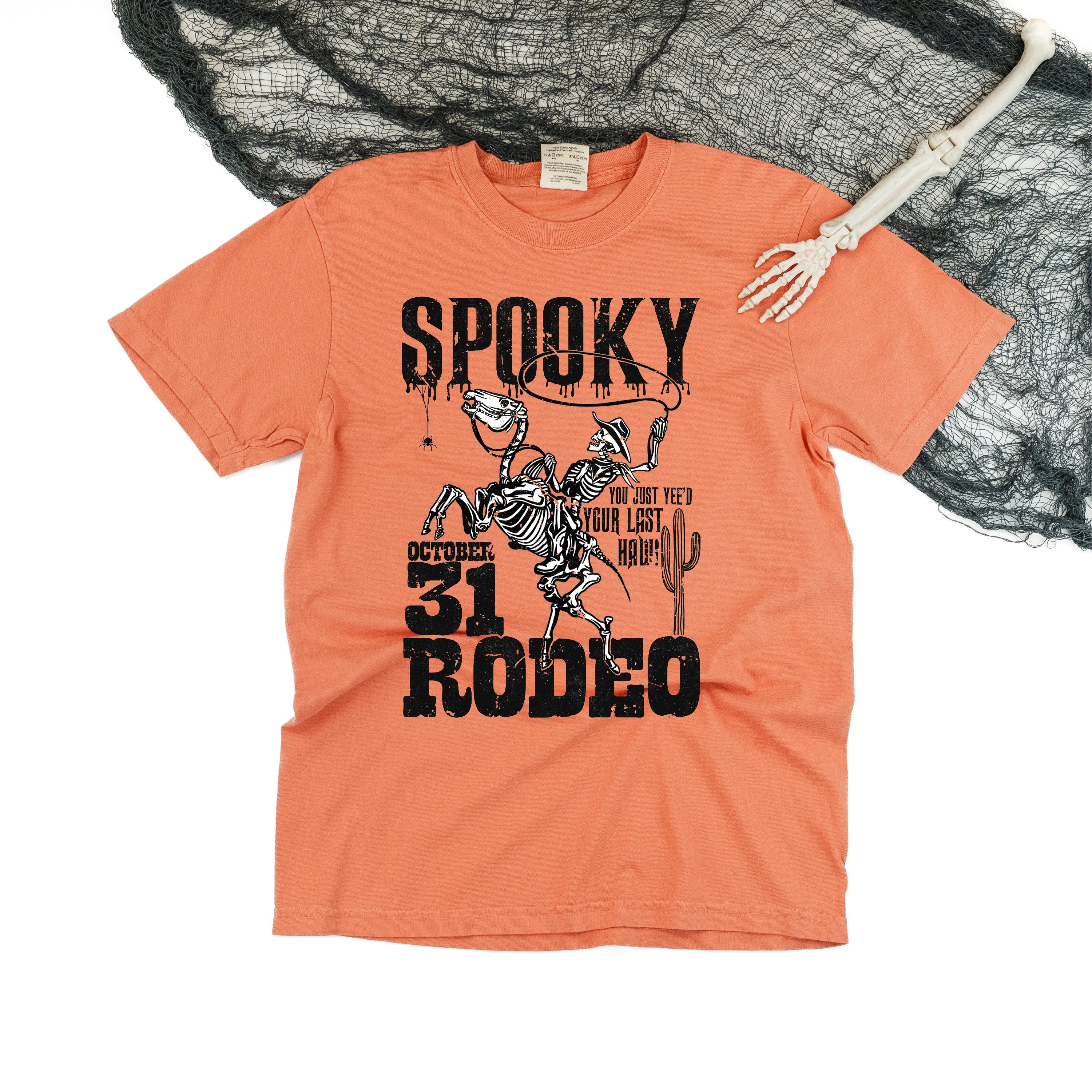 Spooky Rodeo - Comfort Colors Tee Little Mama Shirt Shop