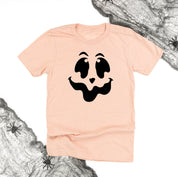 Spooky Jack-o'-lantern Face - Unisex Tee Little Mama Shirt Shop